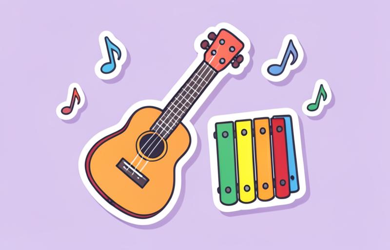 Music class illustration