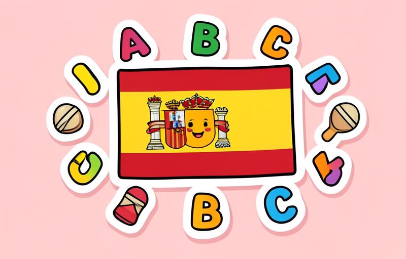 Spanish class illustration